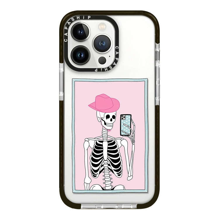 Simple Illustration Pattern Full Coverage Phone Case, For iPhone 13 Pro