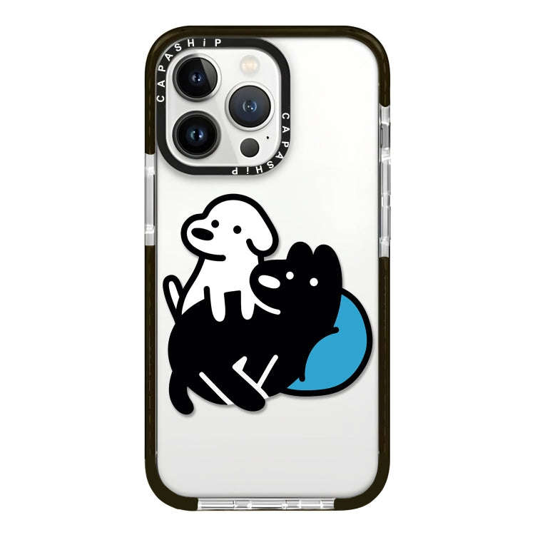 Simple Illustration Pattern Full Coverage Phone Case, For iPhone 13 Pro Max