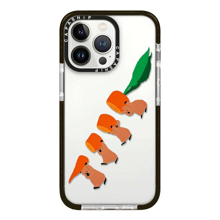 Simple Illustration Pattern Full Coverage Phone Case, For iPhone 13 Pro Max