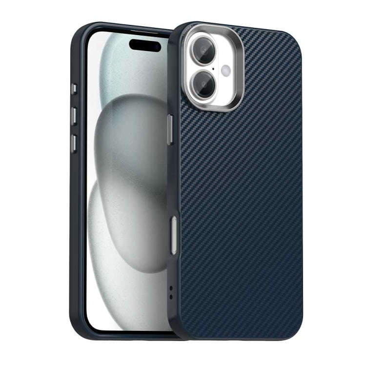 Carbon Fiber Series IMD Phone Case, For iPhone 16 Pro Max, For iPhone 16 Pro, For iPhone 16 Plus,...