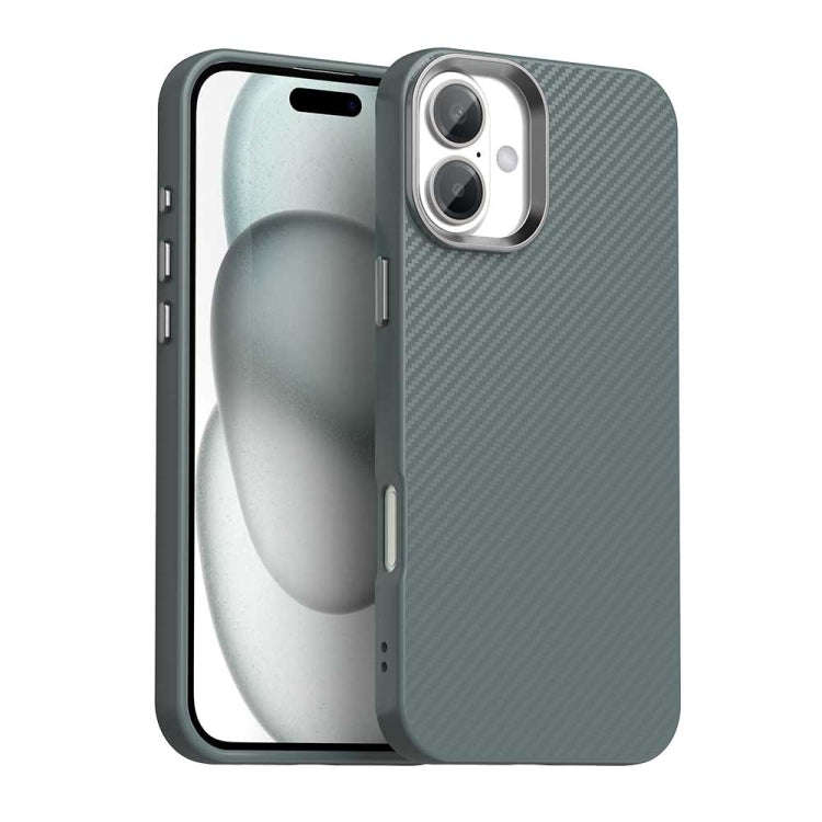 Carbon Fiber Series IMD Phone Case, For iPhone 16 Pro Max, For iPhone 16 Pro, For iPhone 16 Plus,...