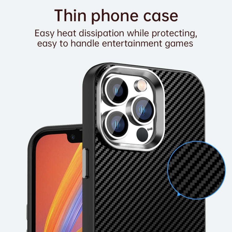 Carbon Fiber Series IMD Phone Case, For iPhone 13 Pro Max, For iPhone 13 Pro, For iPhone 13, For ...
