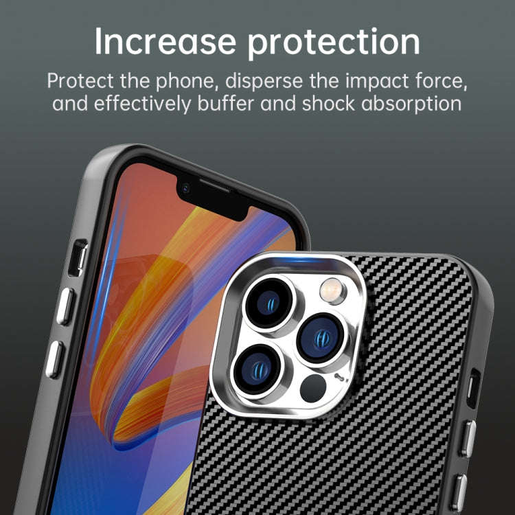 Carbon Fiber Series IMD Phone Case, For iPhone 13 Pro Max, For iPhone 13 Pro, For iPhone 13, For ...
