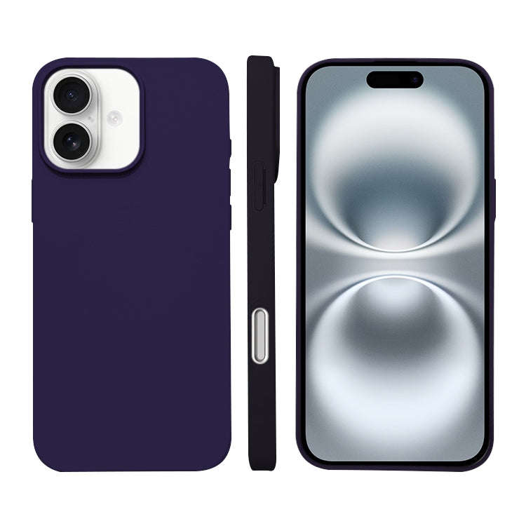 Liquid Silicone Phone MagSafe Case, For iPhone 16 Plus, For iPhone 16, For iPhone 15 Pro Max, For...