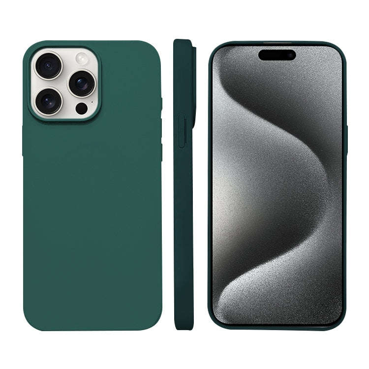 Liquid Silicone Phone MagSafe Case, For iPhone 16 Plus, For iPhone 16, For iPhone 15 Pro Max, For...