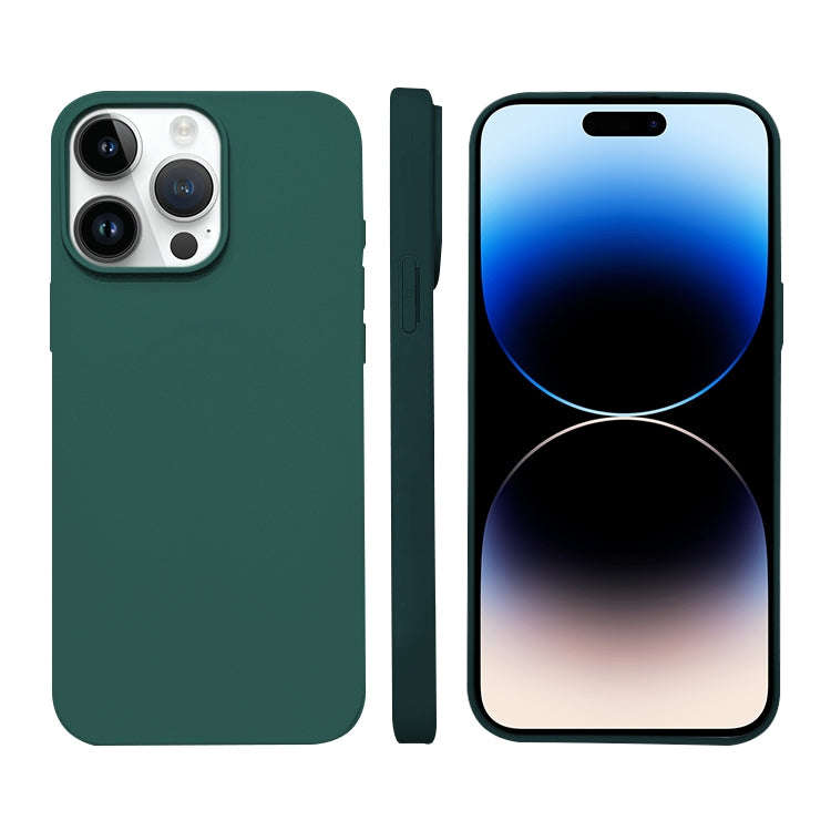 Liquid Silicone Phone MagSafe Case, For iPhone 14 Pro, For iPhone 14 Pro Max, For iPhone 13 Pro M...