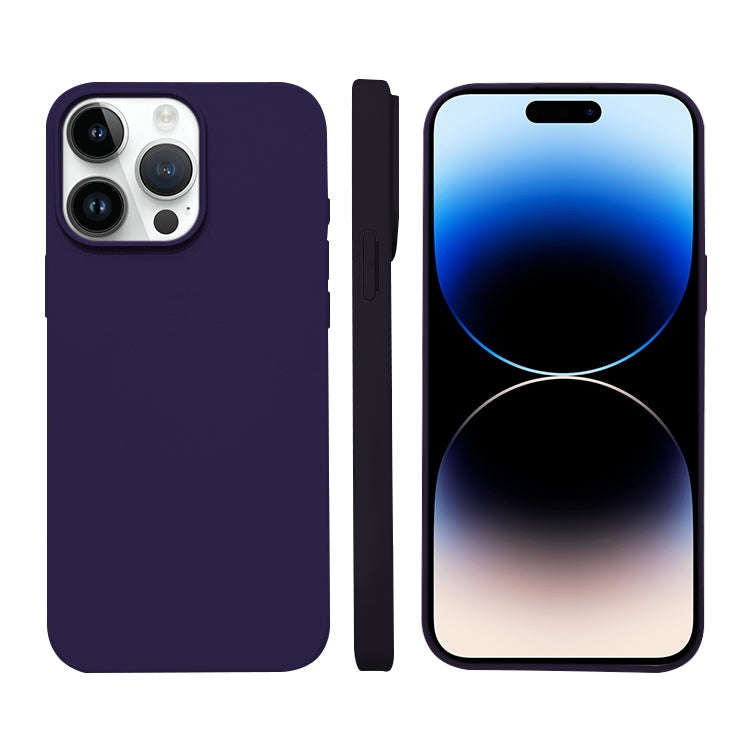 Liquid Silicone Phone MagSafe Case, For iPhone 14 Pro, For iPhone 14 Pro Max, For iPhone 13 Pro M...