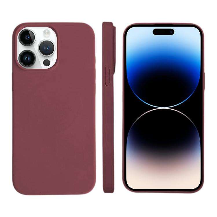 Liquid Silicone Phone MagSafe Case, For iPhone 14 Pro, For iPhone 14 Pro Max, For iPhone 13 Pro M...
