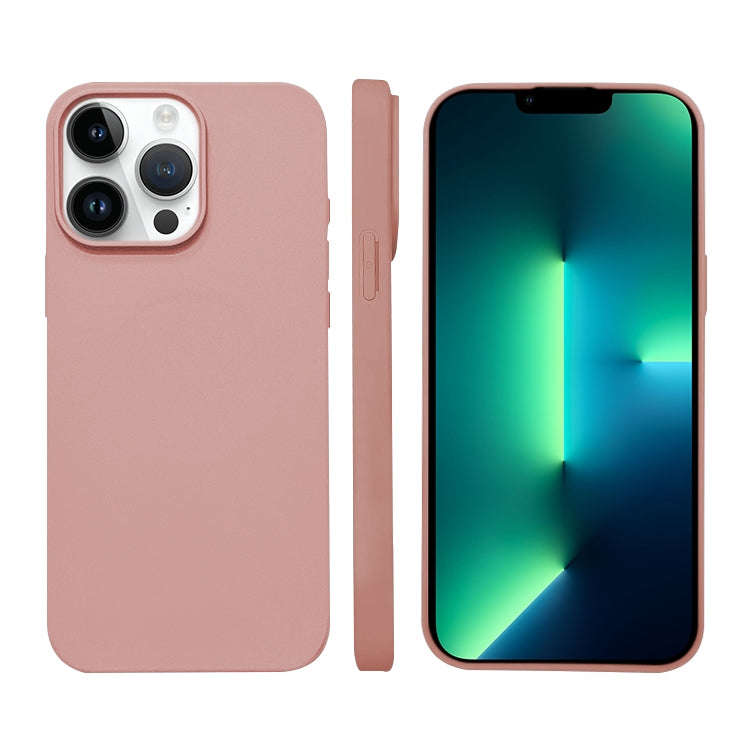 Liquid Silicone Phone MagSafe Case, For iPhone 14 Pro, For iPhone 14 Pro Max, For iPhone 13 Pro M...