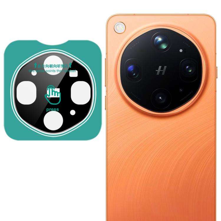 imak Black Version HD Glass Rear Camera Lens Film, Self-positioning Version, For OPPO Find X9 Ult...