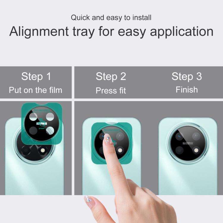 imak Black Version HD Glass Rear Camera Lens Film, Self-positioning Version, For Huawei Enjoy 90 ...