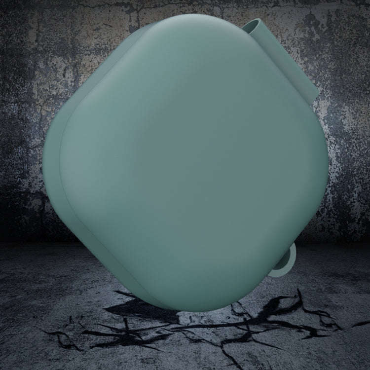 For Samsung Galaxy Buds Live Solid Color Anti-fall Earphone Protective Case with Hook