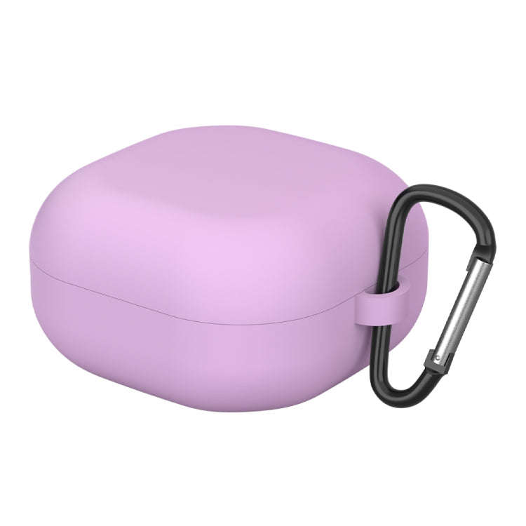 For Samsung Galaxy Buds Live Solid Color Anti-fall Earphone Protective Case with Hook