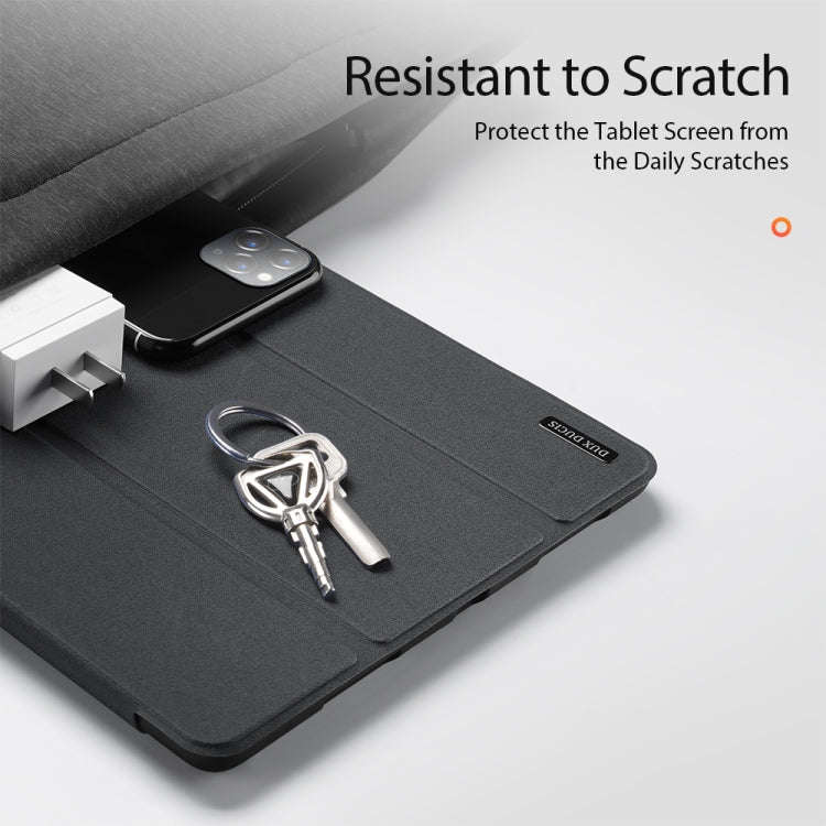 DUX DUCIS Domo Series Horizontal Flip Magnetic TPU + PU Leather Case with Three-folding Holder & ...