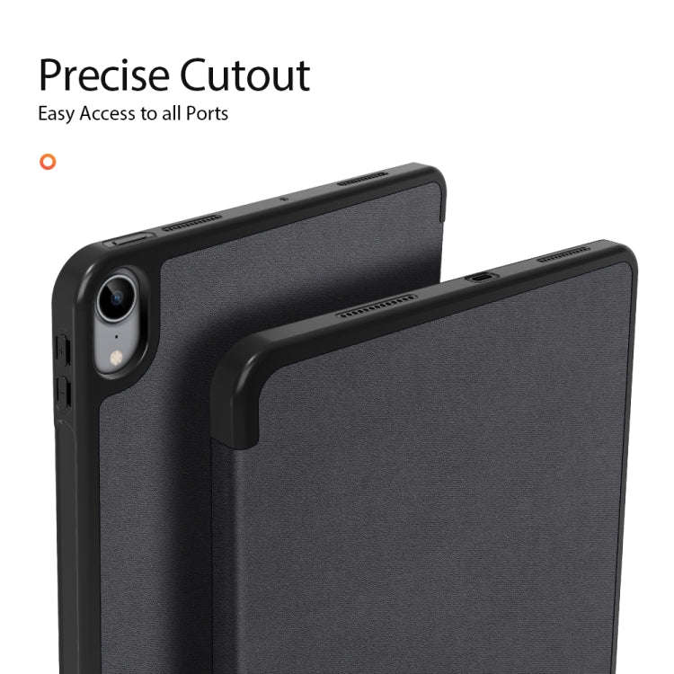 DUX DUCIS Domo Series Horizontal Flip Magnetic TPU + PU Leather Case with Three-folding Holder & ...