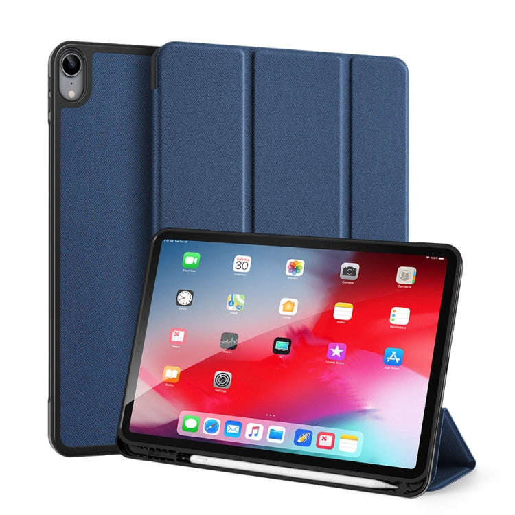 DUX DUCIS Domo Series Horizontal Flip Magnetic TPU + PU Leather Case with Three-folding Holder & ...