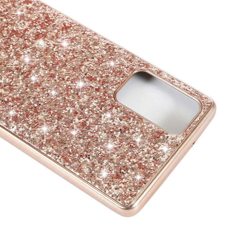 Glitter Powder Shockproof TPU Protective Case, For Samsung Galaxy Note20 Ultra