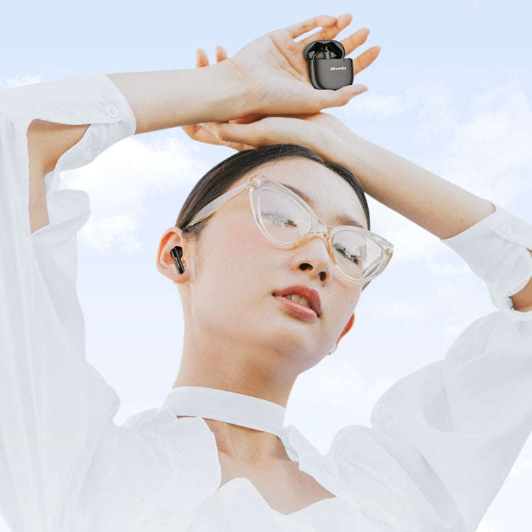 awei T68 ENC Noise Reduction Wireless Bluetooth Gaming Earphone