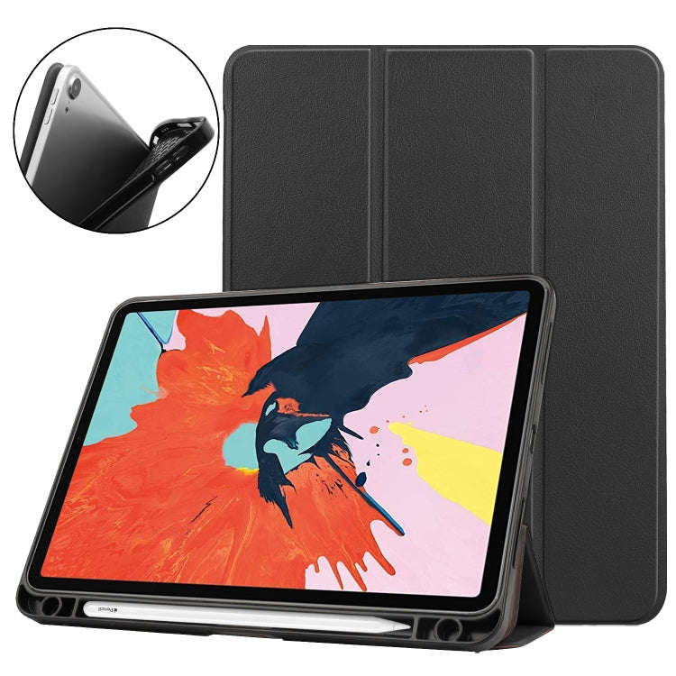For iPad Air 11 2025 / 2024 / 2020 10.8 Custer Texture TPU Horizontal Flip Leather Case with Slee...