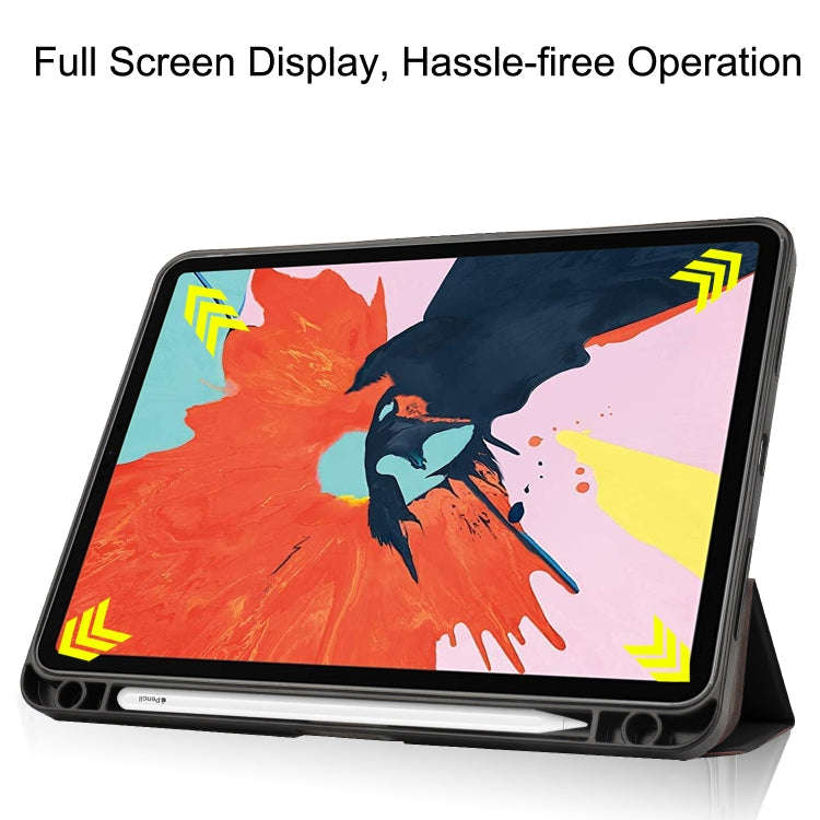 For iPad Air 11 2025 / 2024 / 2020 10.8 Custer Texture TPU Horizontal Flip Leather Case with Slee...