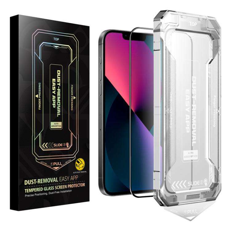 Easy Install HD Tempered Glass Film, For iPhone 17e / 16e / 14 / 13 Pro / 13, For iPhone 17 Pro M...