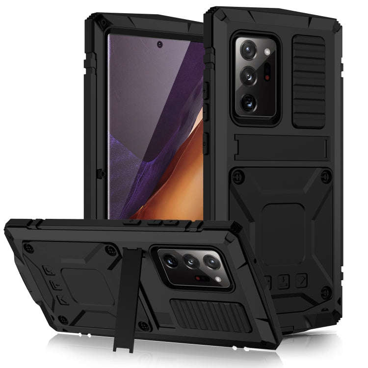 Shockproof Waterproof Dust-proof Metal + Silicone Protective Case with Holder, For Samsung Galaxy...