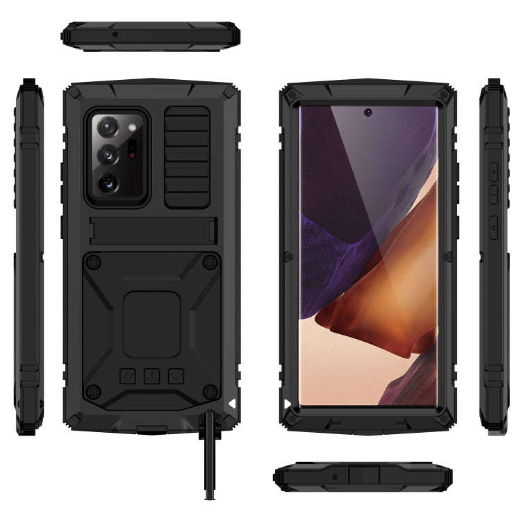 Shockproof Waterproof Dust-proof Metal + Silicone Protective Case with Holder, For Samsung Galaxy...