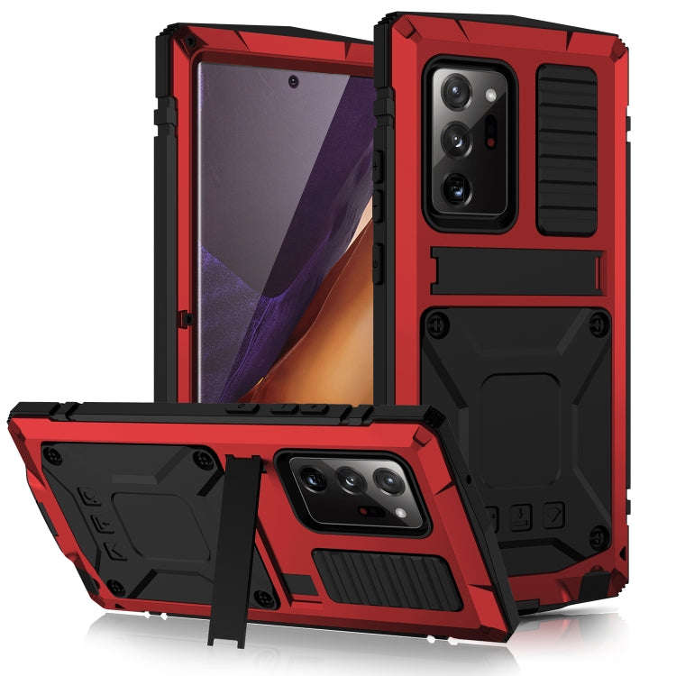 Shockproof Waterproof Dust-proof Metal + Silicone Protective Case with Holder, For Samsung Galaxy...