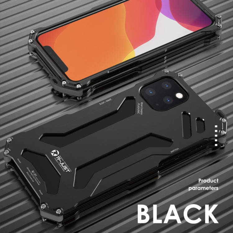 R-JUST Shockproof Armor Metal Protective Case, For iPhone 12 Pro Max