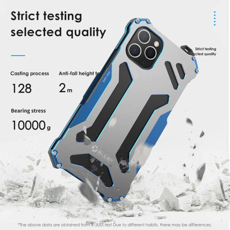 R-JUST Shockproof Armor Metal Protective Case, For iPhone 12 Pro Max