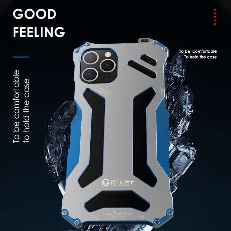R-JUST Shockproof Armor Metal Protective Case, For iPhone 12 Pro Max