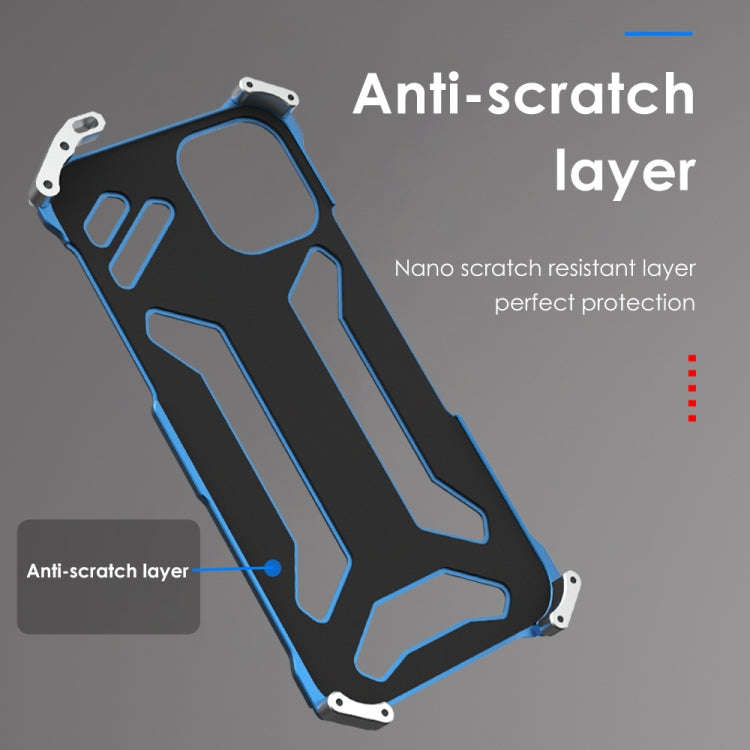 R-JUST Shockproof Armor Metal Protective Case, For iPhone 12 Pro Max