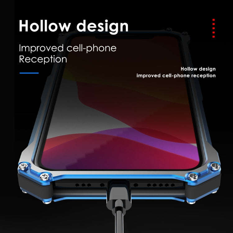 R-JUST Shockproof Armor Metal Protective Case, For iPhone 12 Pro Max