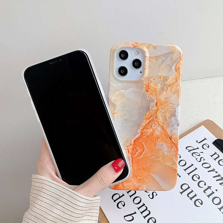 Marble Pattern Soft TPU Protective Case, For iPhone 12 Pro Max