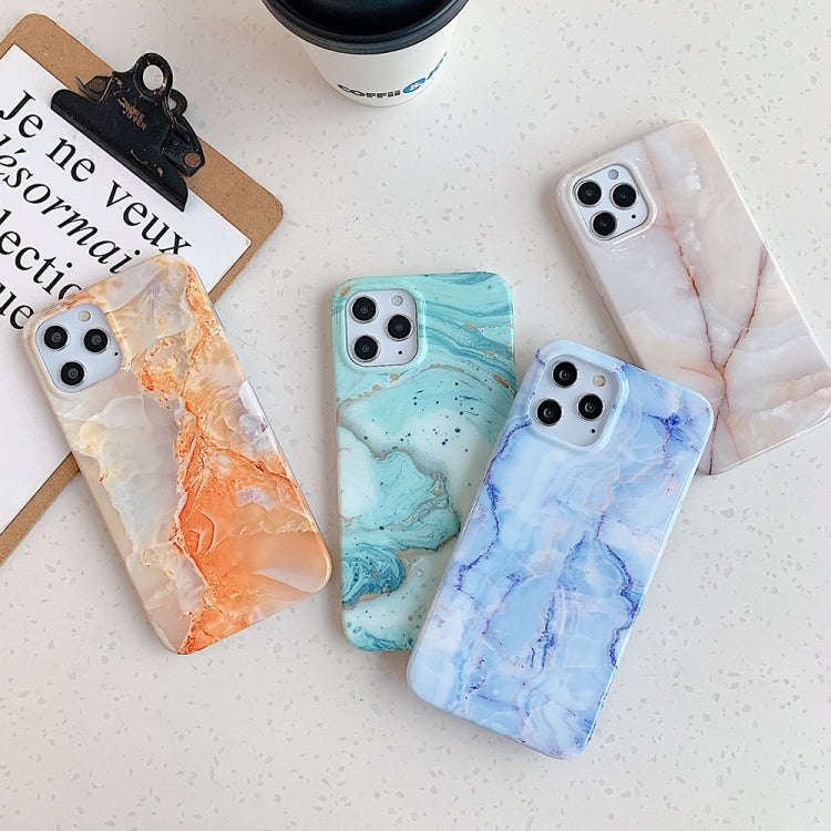 Marble Pattern Soft TPU Protective Case, For iPhone 12 Pro Max