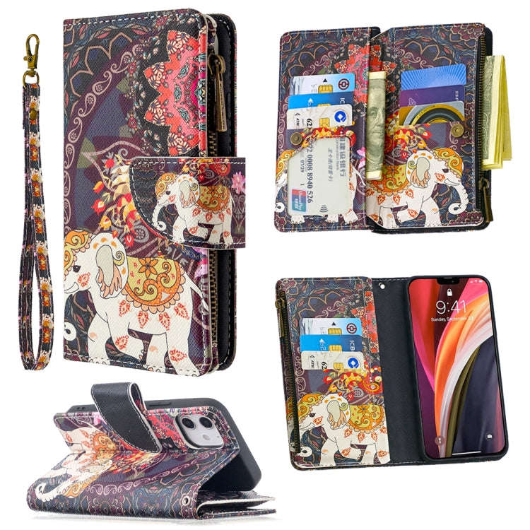 Colored Drawing Pattern Zipper Horizontal Flip Leather Case with Holder & Card Slots & Wallet, Fo...