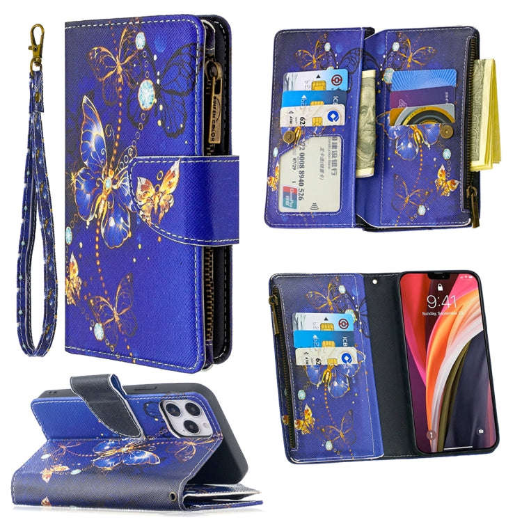 Colored Drawing Pattern Zipper Horizontal Flip Leather Case with Holder & Card Slots & Wallet, Fo...