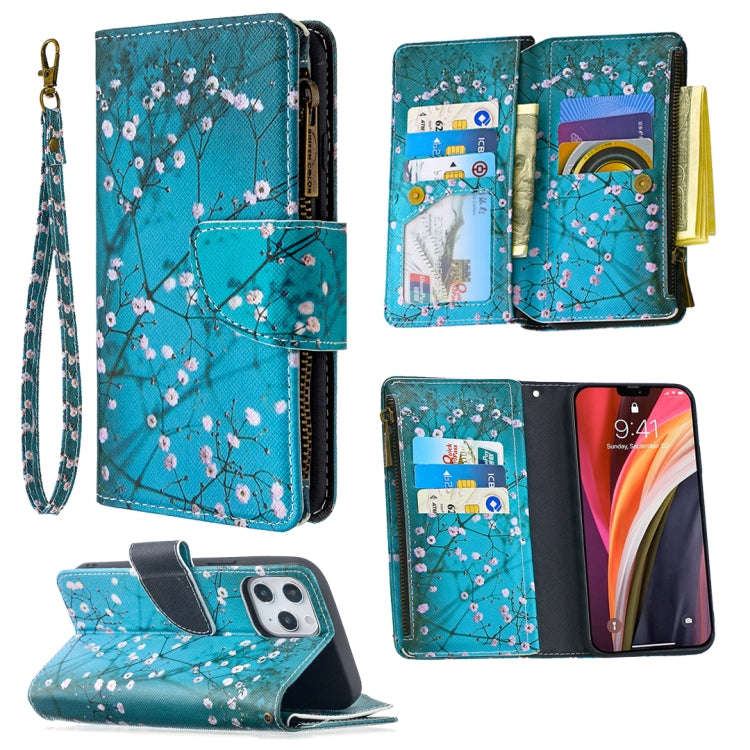 Colored Drawing Pattern Zipper Horizontal Flip Leather Case with Holder & Card Slots & Wallet, Fo...
