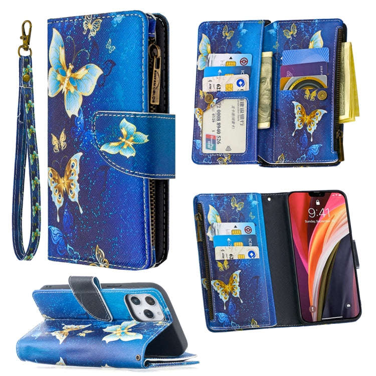 Colored Drawing Pattern Zipper Horizontal Flip Leather Case with Holder & Card Slots & Wallet, Fo...