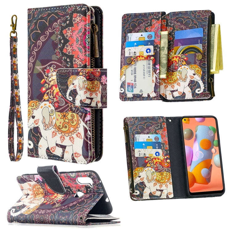 Colored Drawing Pattern Zipper Horizontal Flip Leather Case with Holder & Card Slots & Wallet, Fo...