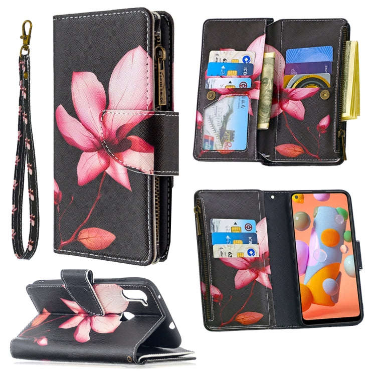 Colored Drawing Pattern Zipper Horizontal Flip Leather Case with Holder & Card Slots & Wallet, Fo...