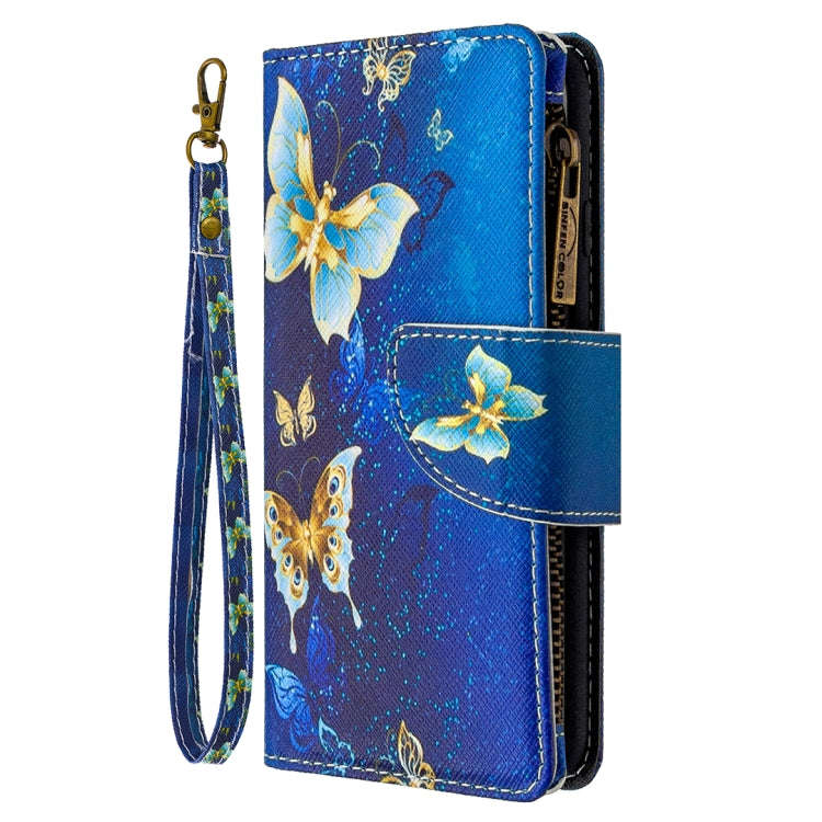 Colored Drawing Pattern Zipper Horizontal Flip Leather Case with Holder & Card Slots & Wallet, Fo...