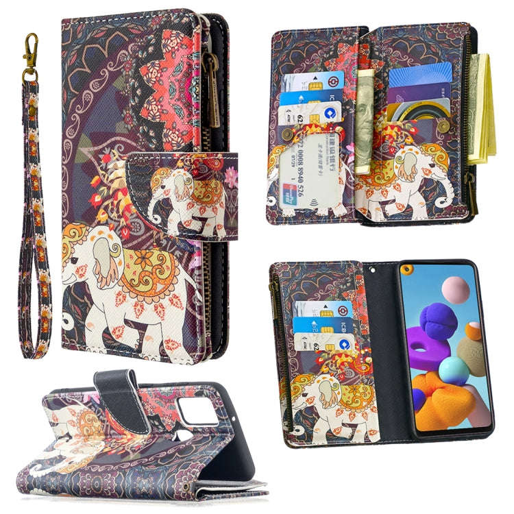 Colored Drawing Pattern Zipper Horizontal Flip Leather Case with Holder & Card Slots & Wallet, Fo...