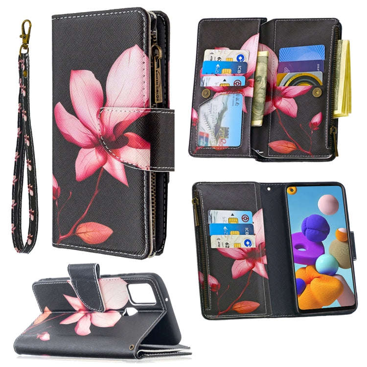 Colored Drawing Pattern Zipper Horizontal Flip Leather Case with Holder & Card Slots & Wallet, Fo...