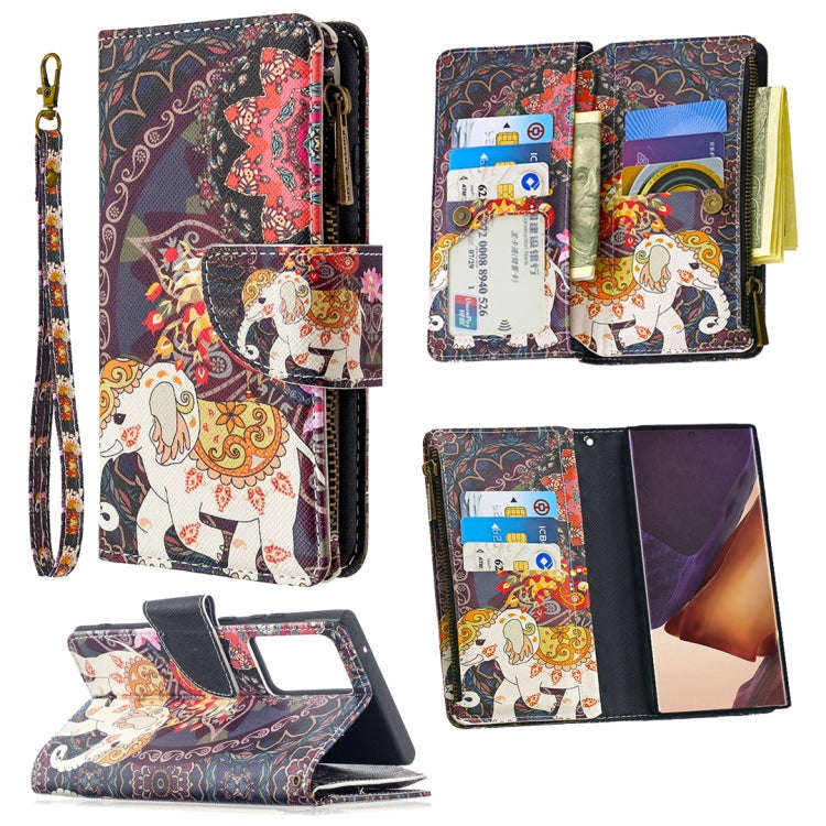 Colored Drawing Pattern Zipper Horizontal Flip Leather Case with Holder & Card Slots & Wallet, Fo...