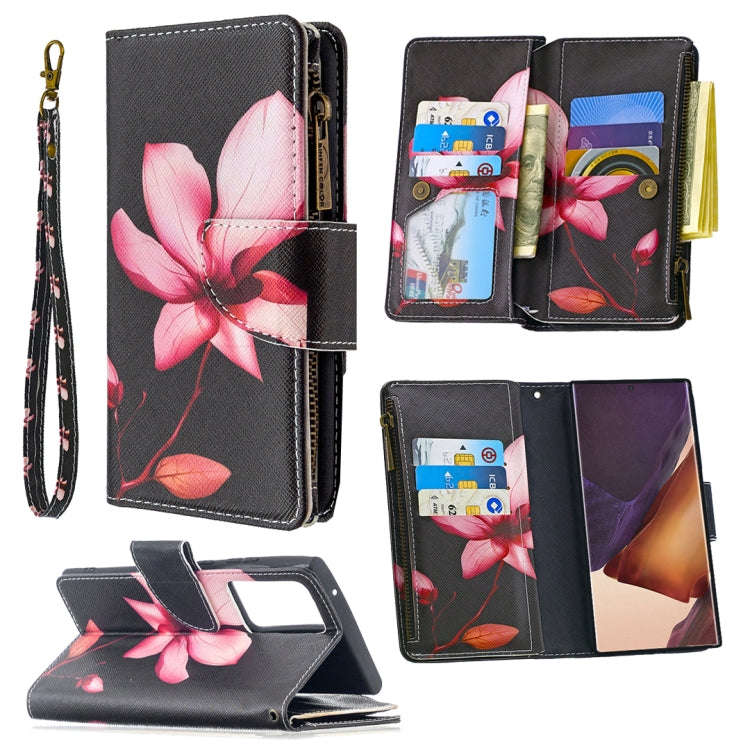 Colored Drawing Pattern Zipper Horizontal Flip Leather Case with Holder & Card Slots & Wallet, Fo...
