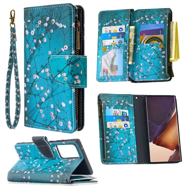 Colored Drawing Pattern Zipper Horizontal Flip Leather Case with Holder & Card Slots & Wallet, Fo...