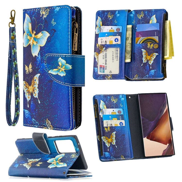 Colored Drawing Pattern Zipper Horizontal Flip Leather Case with Holder & Card Slots & Wallet, Fo...