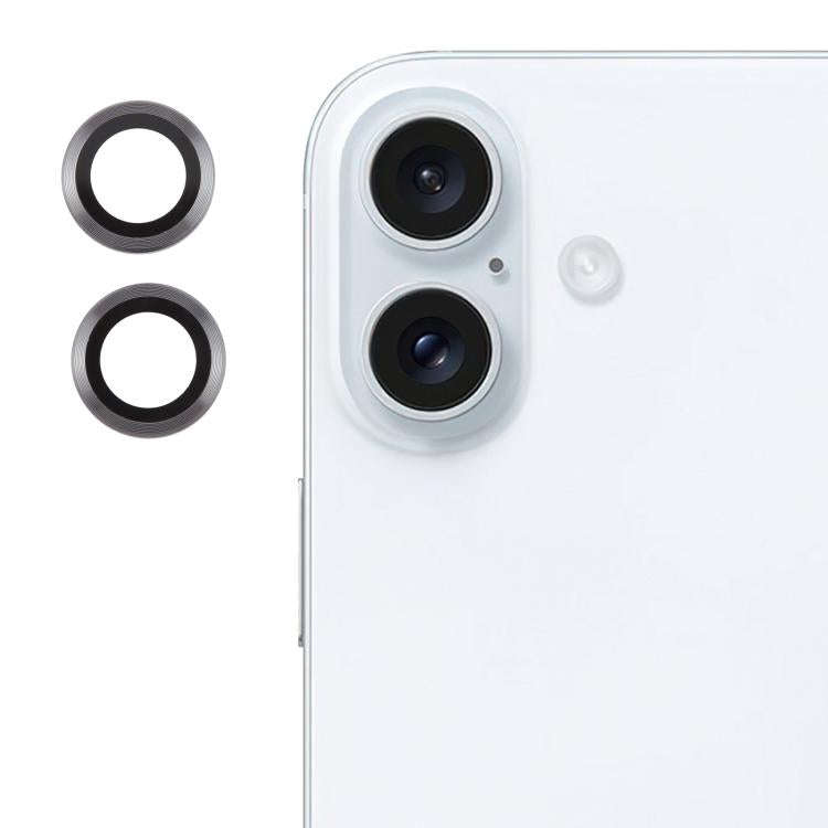 Back Camera Cover 9H Tempered Glass Lens Film, For iPhone 16 Pro / 16 Pro Max, For iPhone 16 / 16...