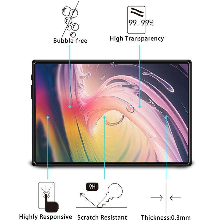 9H 0.3mm Explosion-proof Tempered Glass Film, For DEERTIME E15 / E6 / E9 10.1